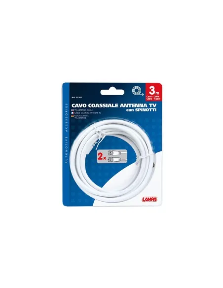 Cable Coaxial Para Antena Tv Globo 3 Metros