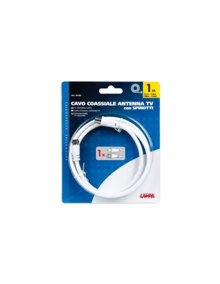 Cable Coaxial Para Antena Tv Globo 1 Metro