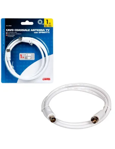 Cable Coaxial Para Antena Tv Globo 1 Metro