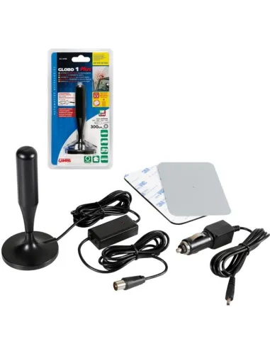 Antena Tv Con Recepcion Digital Globe-1 Plus 12/24 V 130 Mm