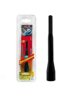 Antena De Coche 2 En 1 Altura 11-18 Cm Acople 5-6 Mm...