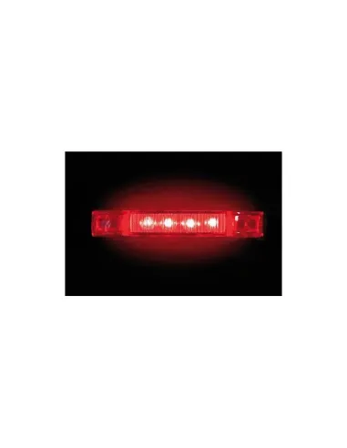Luz De Galibo 4 Led 12/24V Roja