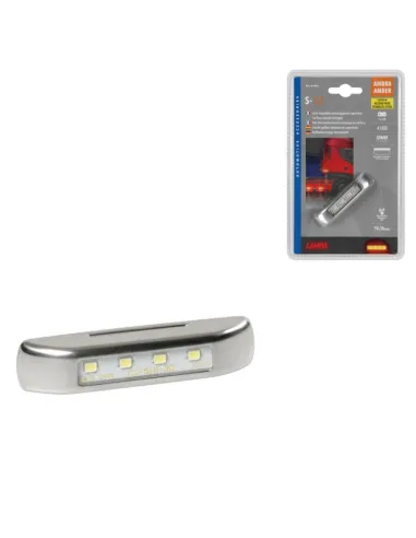 Luz De Galibo 4 Led 12/24V Ambar