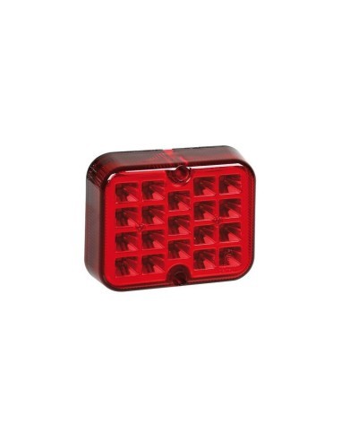 Faro Antiniebla 19 Led 12/24V Rojo