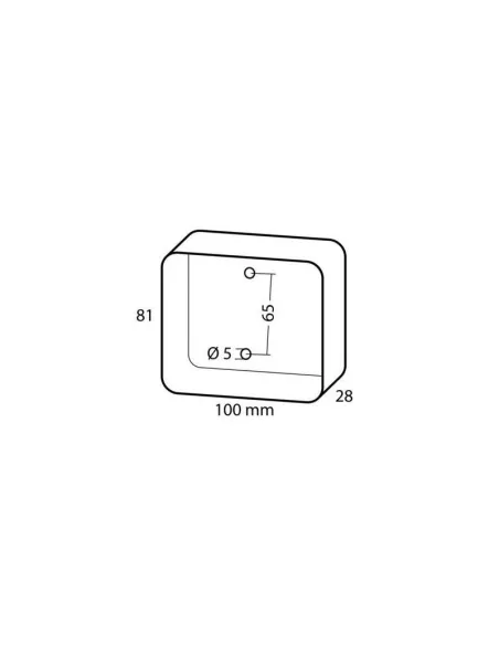 Faro Antiniebla 19 Led 12/24V Rojo