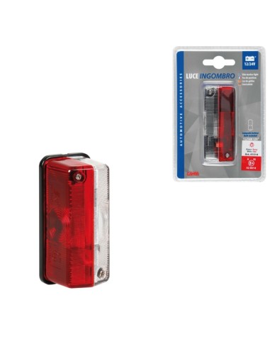 Luz De Posicion Lateral Rojo/Blanco 12/24V T4W