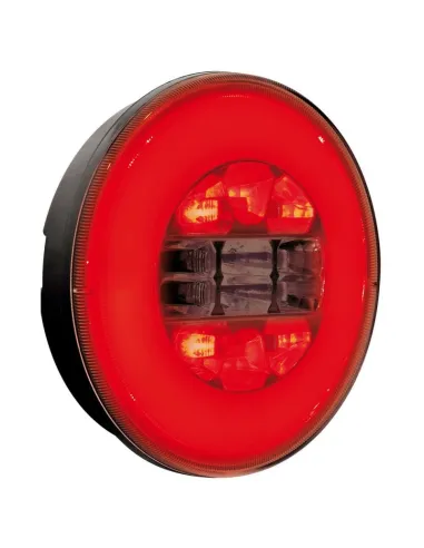 Faro Trasero Redondo 29 Led 12/24V 3 Funciones...