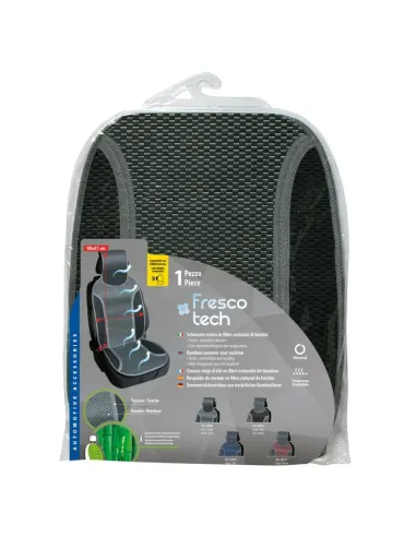 Respaldo De Verano En Fibra De Bambu Natural Gris