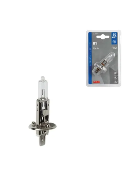 Lampara H1 12V 55W P14,5S Homologacion E (Blister 1 Unidad)