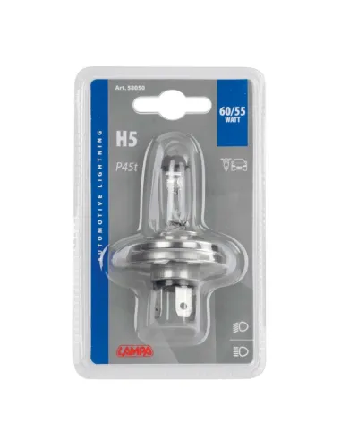 Lampara H5 12V 60/55W P45T Homologacion E (1...