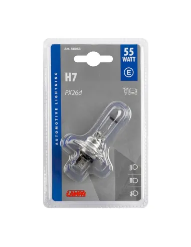 Lampara H7 12V 55W Px26D Homologacion E...