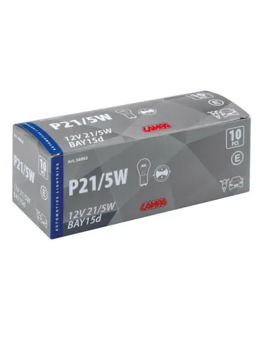 Lampara P21/5W 2 Filamentos 12V Bay15D Homol. E...