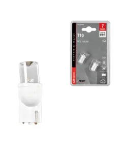 Lampara T10 Led Blanca T10 12V W2,1X9,5D (Blister 2...