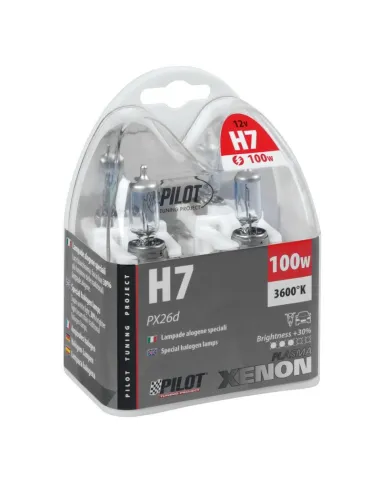 Lampara H7 Halógena Xenon 12V 100W Px26D...