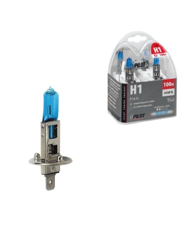 Lampara H1 Blue-Xe 12V 100W P14,5S (Blister 2...