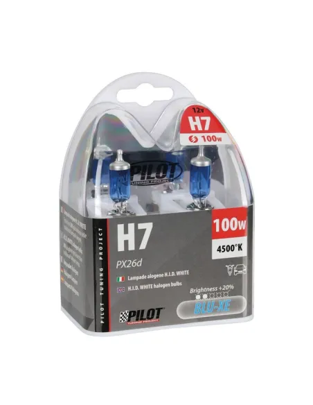 Lampara H7 Blue-Xe H7 12V 100W Px26D (Caja 2 Unidades)