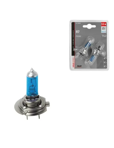 Lampara H7 Blue Xenon 12V 55W Px26D Homologacion E (Blister 2 Unidades)