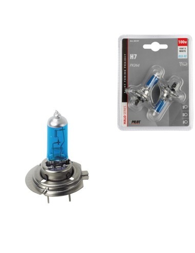 Lampara H7 Blue Xenon 12V 100W Px26D (Blister 2 Unidades)