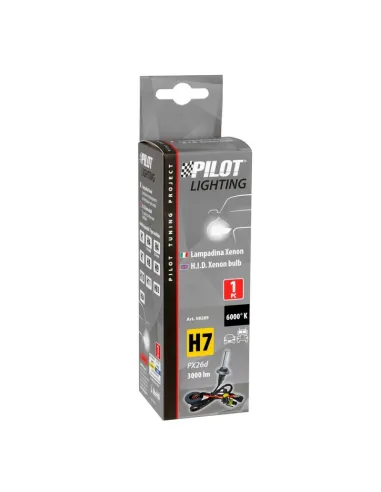 Lampara H7  Hid Xenon 12/24V Homologacion E13 (Blister 1 Unidad)