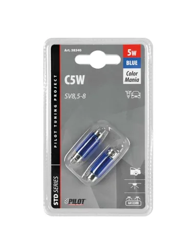 Lampara C5W 11X35 Mm 12V 5W 2V8,5-8 (Blister 2...