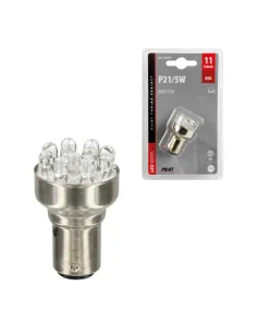 Lampara P21/5W Multiled Roja 12V 21/5W Bay15D (Blister 1...