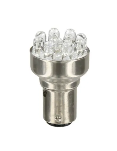 Lampara P21/5W Multiled Roja 12V 21/5W Bay15D...