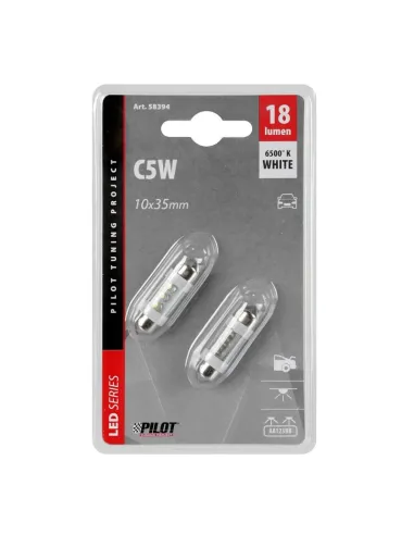 Lampara Plafonier 12V 36 Mm 3 Led (Blister 2...