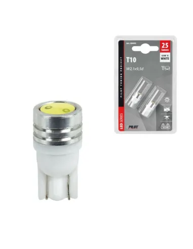 Lampara T10 Mega Led 12V 2 Super Chips...