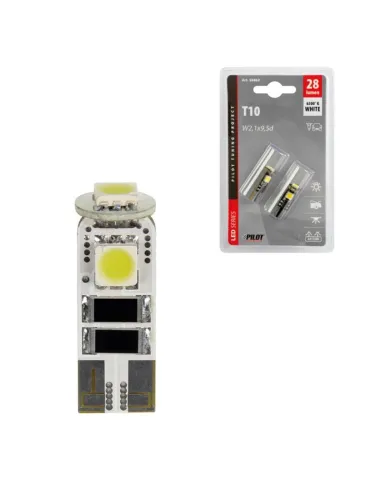 Lampara T10 Hyper Led 12V 3Smd 3 Chips...