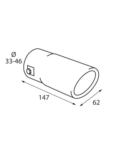 Tubo De Escape Acero Inoxidable Ts 28 Diametro...