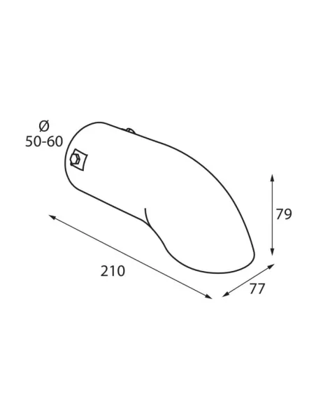 Tubo Escape Ts-44 Acero Inoxidable Diam.50-60Mm