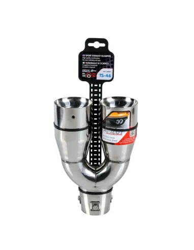 Tubo Escape Tip Ts-46 Acero Inoxidable Diam...