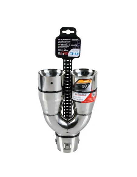 Tubo Escape Tip Ts-46 Acero Inoxidable Diam 32-50Mm