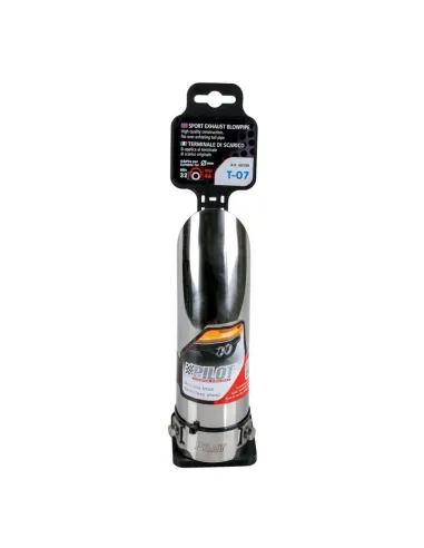 Tubo De Escape Acero Inox T 07 Diametro 32-46 Mm