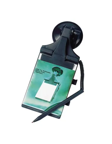 Portanotas Con Ventosa Block De Notas Y Boligrafo