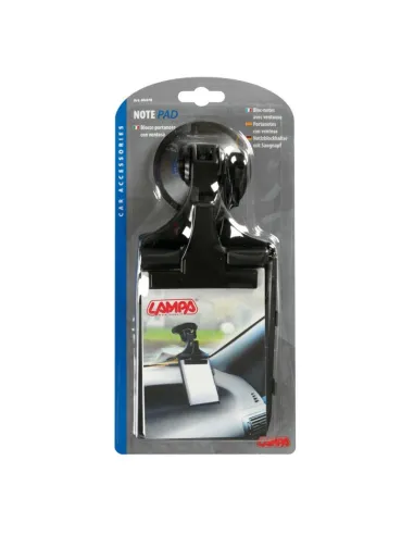 Portanotas Con Ventosa Block De Notas Y Boligrafo