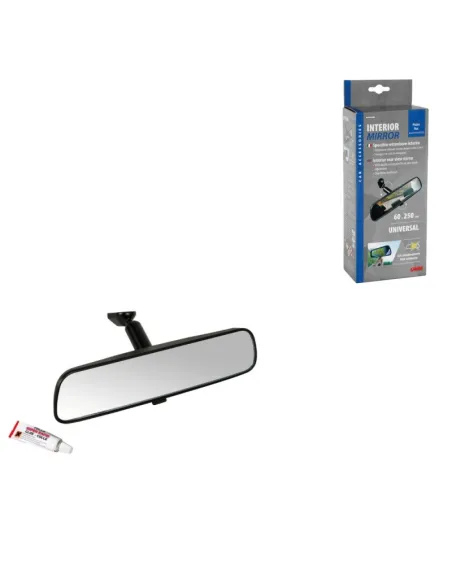 Espejo Retrovisor Interior Con Pegamento 250X60 Mm