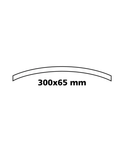 Espejo Retrovisor Interior Convexo Pantalla Ancha 300X65 Mm