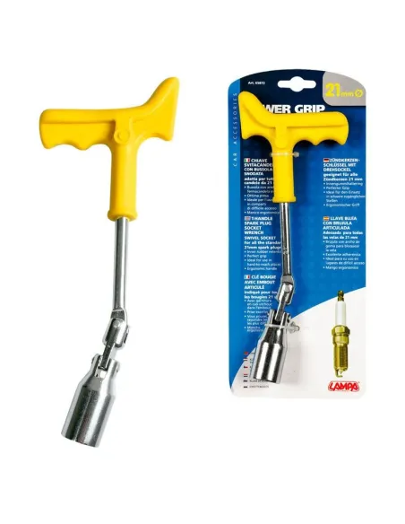 Llave De Tapa T Articulada 21 Mm