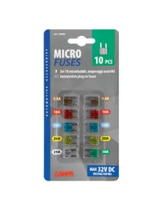 Fusibles Planos Minis 10 Piezas