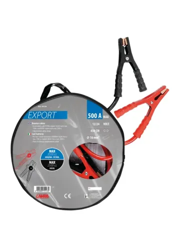 Cables De Arranque 12/24V 500A Cable 450 Cm...