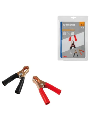 Pinzas De Bateria 40A 7 Cm