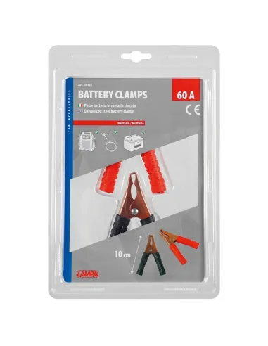 Pinzas De Bateria 60A 10 Cm