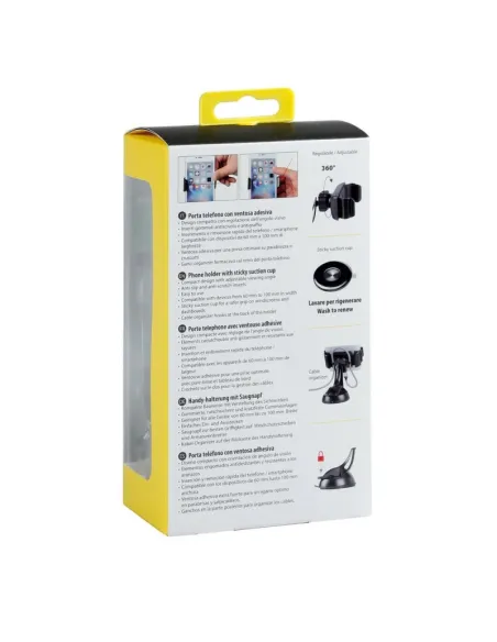 Soporte Para Telefono Con Ventosa Adhesiva (Snap Fin)