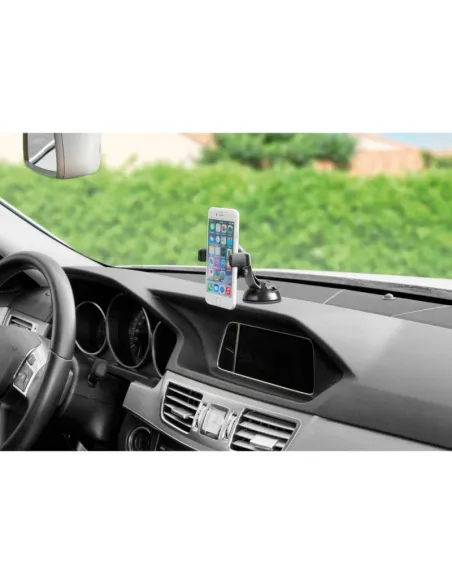 Soporte Para Telefono Con Ventosa Adhesiva Para Parabrisas Y Salpicadero (Atmos Fin)