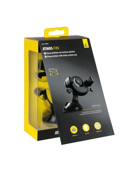 Atmos Fin, Soporte para Teléfono con Ventosa Adhesiva Lampa LAM72531