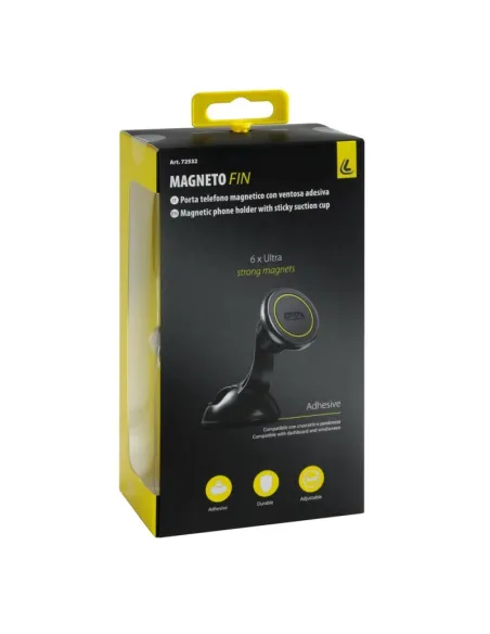 Soporte Para Telefono Magnetico Con Ventosa Adhesiva (Magneto Fin)