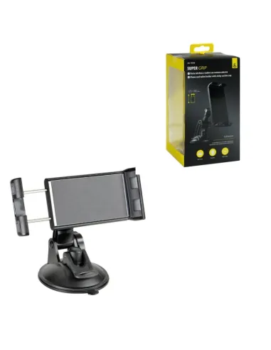 Soporte Para Telefono Y Tablet Con Ventosa Adhesiva (125-180 Mm) (Super Grip)