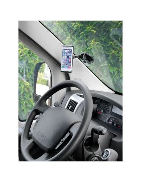 Soporte Para Telefono Y Tablet Con Ventosa Adhesiva (125-180 Mm) (Super Grip)