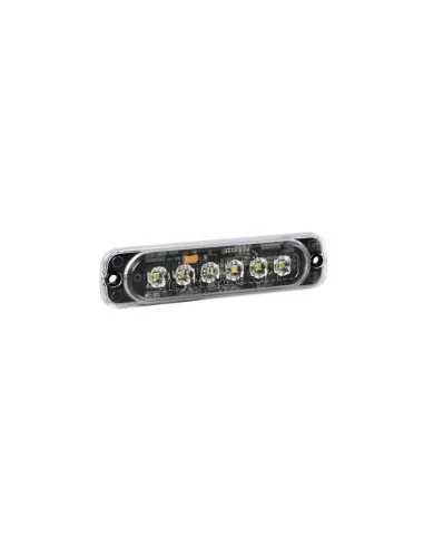 Luz Estroboscopica Multifuncion 6 Led 12/24V Ambar